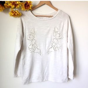 Lou & Grey Sweater Top Size Medium